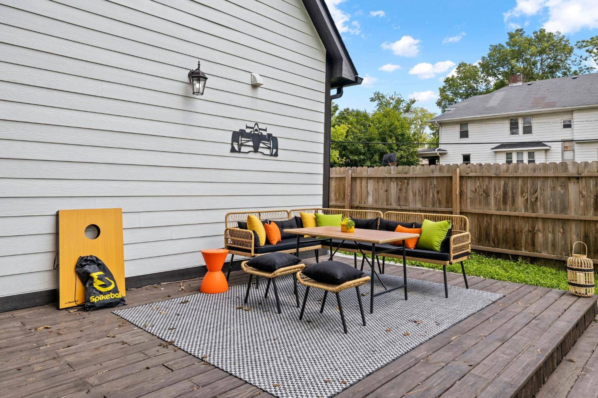 Central Indy 5Bd - Pingpong - Outdoor Movie - Bbq Indianapolis Dış mekan fotoğraf