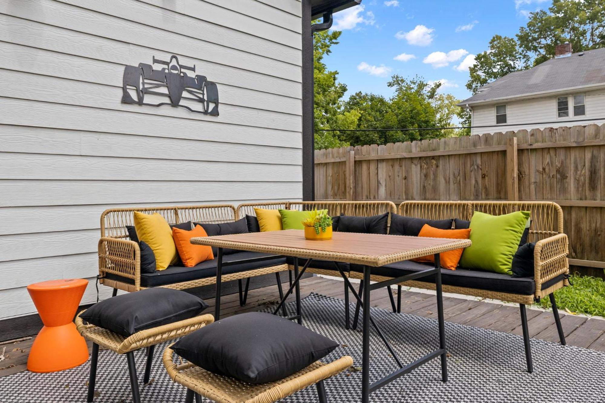 Central Indy 5Bd - Pingpong - Outdoor Movie - Bbq Indianapolis Dış mekan fotoğraf