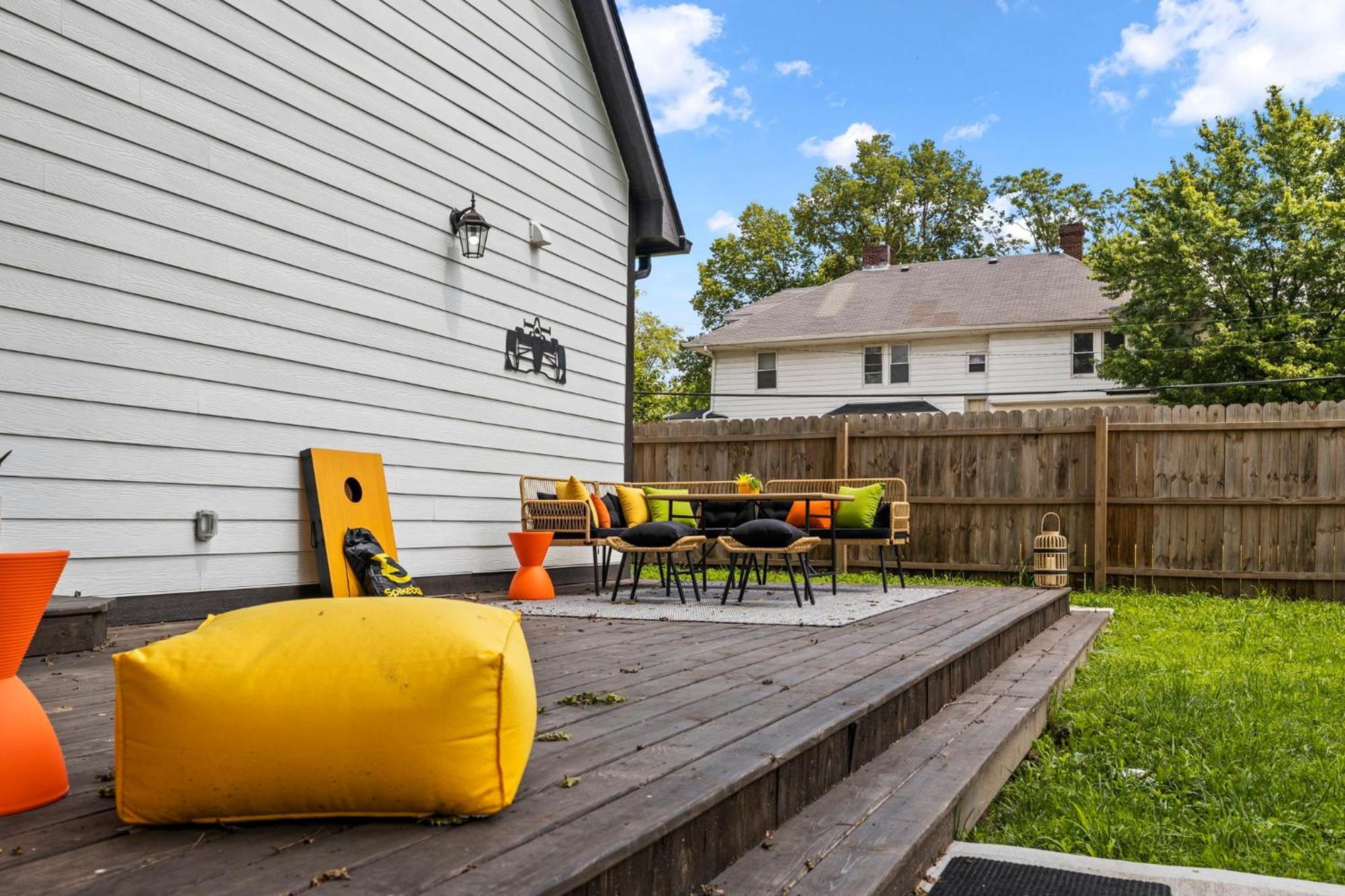 Central Indy 5Bd - Pingpong - Outdoor Movie - Bbq Indianapolis Dış mekan fotoğraf